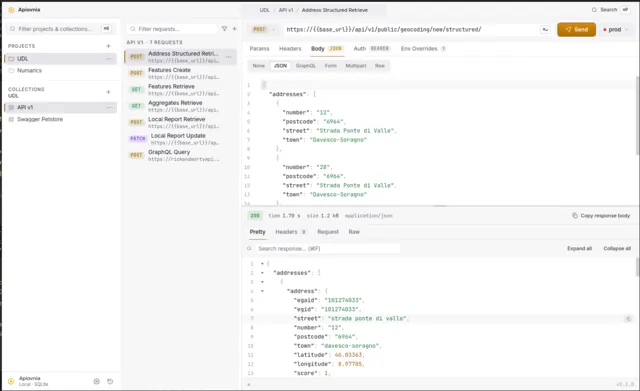 Apiovnia in the light theme